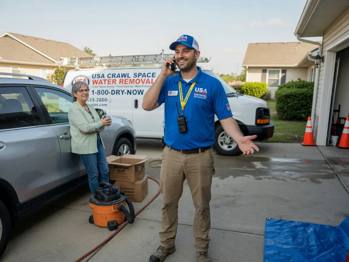 Crawl Space Water Removal Wabash, AR FAQs